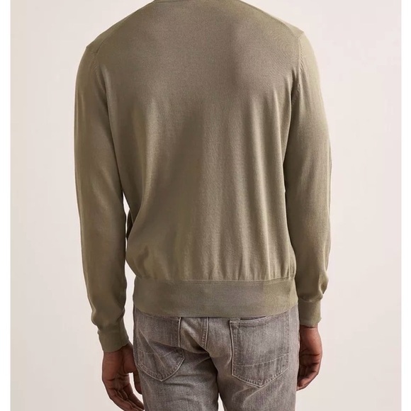 Tom Ford Men's Beige Crewneck Sweater - Picture 3 of 16